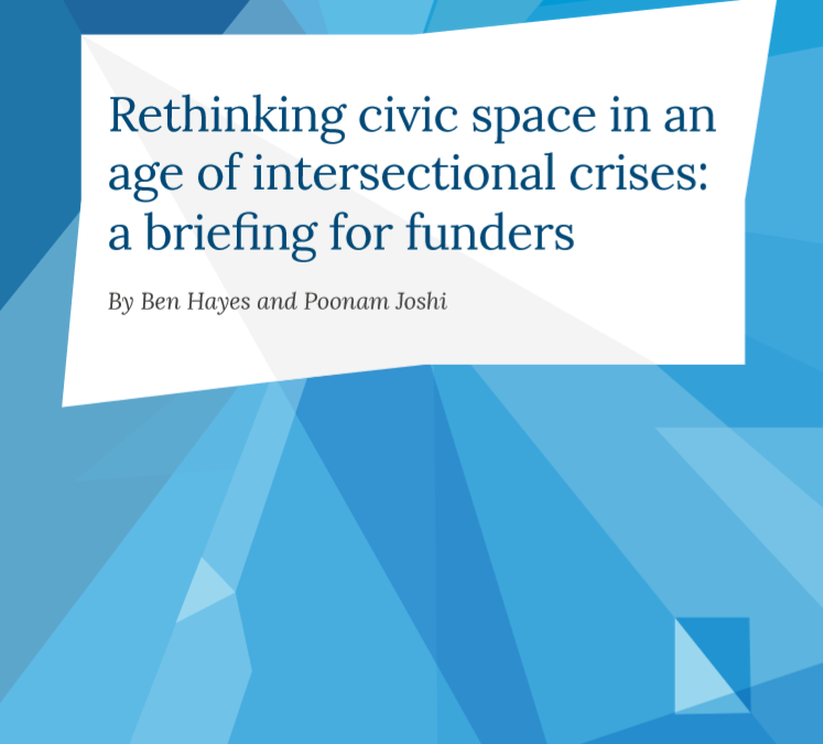 Repensar el espacio cívico en tiempos de crisis interseccionales